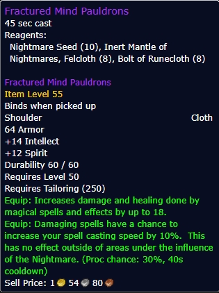 Fractured Mind Pauldrons